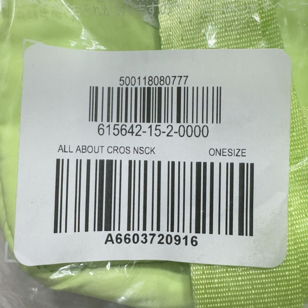 Athleta All About Crossbody Belt Bag Lime Green Power Of She Running Walking Gym - Picture 9 of 9